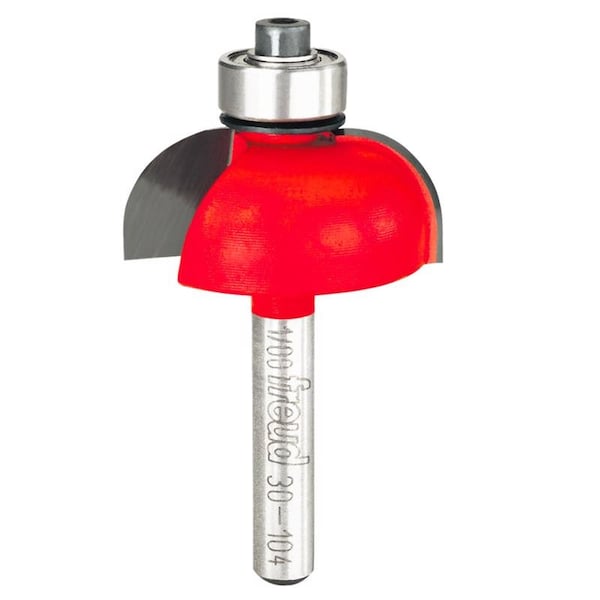 Diablo Freud 1-1/4 in. D X 3/8 in. X 2-3/16 in. L Carbide Cove Router Bit 30-104 - main
